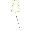 NEON CHOINKA ZIELONA LED NA BATERIE 17x91CM LUCA NEON CHOINKA ZIELONA LED NA BATERIE 17x91CM LUCA