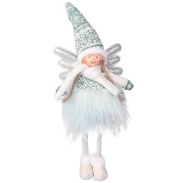 Anioł Bożonarodzeniowy na Stojaku, Zielony, 54 cm