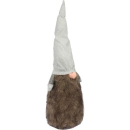 Figurka Skrzat w szarej czapie 50 cm, kolor brązowy