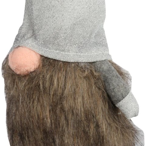 Figurka Skrzat w szarej czapie 50 cm, kolor brązowy