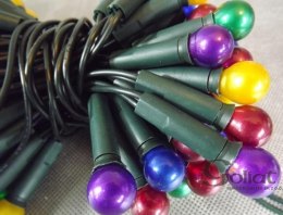 Komplet 100 Perłowych Lamp Choinkowych - Multi Kolor, 220V-240V, 6m, Do Użytku Wewnętrznego