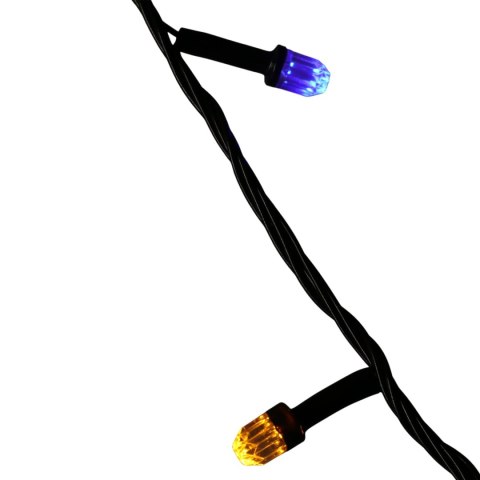 LAMPKI CHOINKOWE 200 LED KRYSZTAŁKI RGB( 1 ŻARÓWKA 4 KOLORY) MULTIKOLOR FLASH 15 M