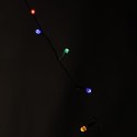 LAMPKI CHOINKOWE 200 LED KRYSZTAŁKI RGB( 1 ŻARÓWKA 4 KOLORY) MULTIKOLOR FLASH 15 M