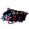LAMPKI CHOINKOWE 200 LED KRYSZTAŁKI RGB( 1 ŻARÓWKA 4 KOLORY) MULTIKOLOR FLASH 15 M