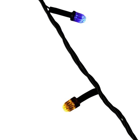 LAMPKI CHOINKOWE 200 LED KRYSZTAŁKI Z PROGRAMATOREM MULTIKOLOR FLASH 15 M