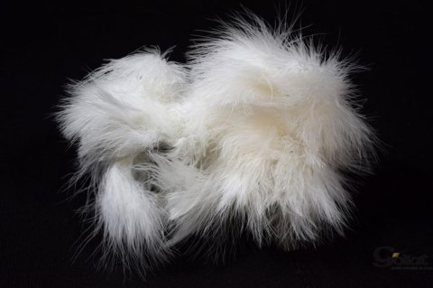 Lampki choinkowe 40 led typu piórka w kolorze białym