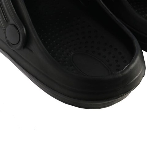 MĘSKIE KLAPKI ogrodowe/basenowe buty LEKKIE chodaki PIANKOWE CZARNE 43