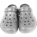 MĘSKIE KLAPKI ogrodowe/basenowe buty LEKKIE chodaki PIANKOWE SZARE 42
