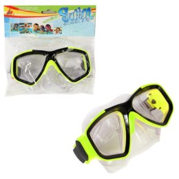 Maska Nurkowa dla Dzieci - Bezpieczne i Komfortowe Gogle Nurkowe, Żółty Kolor, Dla Dzieci Powyżej 3 Lat