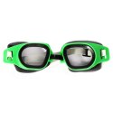 Okulary do Pływania dla Dzieci z Ochroną przed Chlorem, Zielone, regulowane