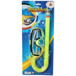 Żółty Zestaw do Nurkowania dla Dzieci - Maska z Regulacją i Bezpieczną Rurką