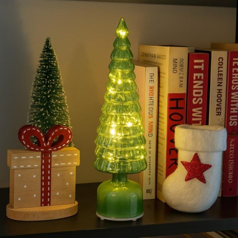 CHOINKA DEKORACYJNA ZIELONA LED 7 KORON CIEPŁY BIAŁY 40CM CHOINKA DEKORACYJNA ZIELONA LED 7 KORON CIEPŁY BIAŁY 40CM