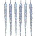 SOPLE LODU OPALIZUJĄCE DEKORACJA WISZĄCA 25 CM 6 SZT SOPLE LODU OPALIZUJĄCE DEKORACJA WISZĄCA 25 CM 6 SZT
