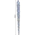 SOPLE LODU OPALIZUJĄCE DEKORACJA WISZĄCA 25 CM 6 SZT SOPLE LODU OPALIZUJĄCE DEKORACJA WISZĄCA 25 CM 6 SZT