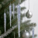 SOPLE LODU OPALIZUJĄCE DEKORACJA WISZĄCA 25 CM 6 SZT SOPLE LODU OPALIZUJĄCE DEKORACJA WISZĄCA 25 CM 6 SZT