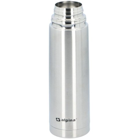 TERMOS TERMICZNY TURYSTYCZNY ALPINA 750ML SREBRNY