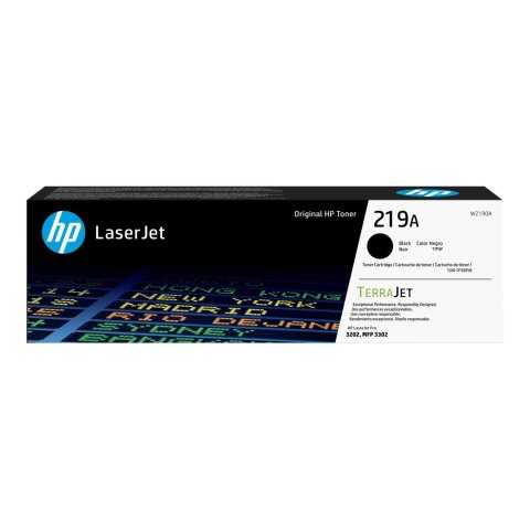 Toner HP 219A (W2190A) Black 1300str. Toner HP 219A (W2190A) Black 1300str.