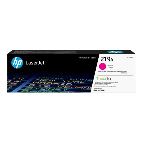 Toner HP 219A (W2193A) Magenta 1200str. Toner HP 219A (W2193A) Magenta 1200str.