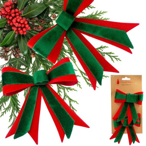 KOKARDA DEKORACYJNA 14CM 2SZT KOKARDA DEKORACYJNA 14CM 2SZT