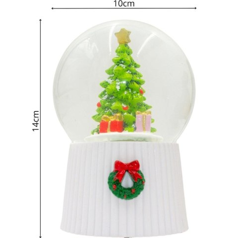 KULA ŚNIEŻNA 147MM LED GRAJĄCA CHOINKA KULA ŚNIEŻNA 147MM LED GRAJĄCA CHOINKA