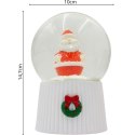 KULA ŚNIEŻNA GRAJĄCA 147MM LED MIKOŁAJ KULA ŚNIEŻNA GRAJĄCA 147MM LED MIKOŁAJ