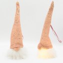 MIKOŁAJ DEKORACYJNY LED 25CM RÓŻOWY MIKOŁAJ DEKORACYJNY LED 25CM RÓŻOWY