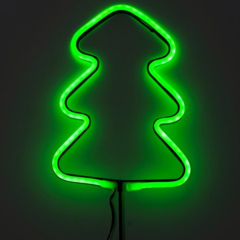 NEON CHOINKA ZIELONA LED NA BATERIE 17x91CM LUCA NEON CHOINKA ZIELONA LED NA BATERIE 17x91CM LUCA