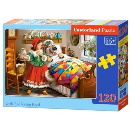 Puzzle 120el. red riding hood CASTOR