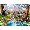 Puzzle 70 forest animals CASTOR