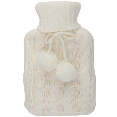 TERMOFOR GUMOWY W POKROWCU ALPINA 0,7L BIAŁY