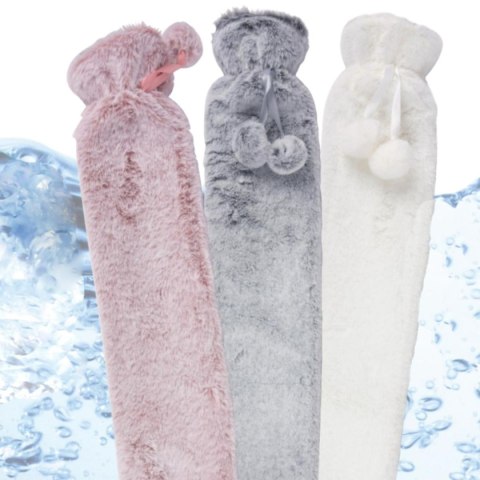 TERMOFOR GUMOWY W POKROWCU ALPINA 2L BIAŁY