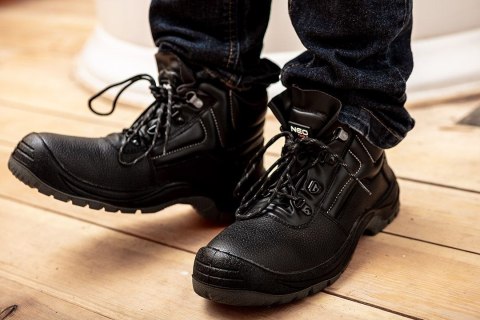 TRZEWIKI ZAWODOWE O2 SR FO, SKÓRA, ROZMIAR 40