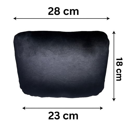 Poduszka zagłówek BEIGE ALCANTARA V Poduszka zagłówek BEIGE ALCANTARA V