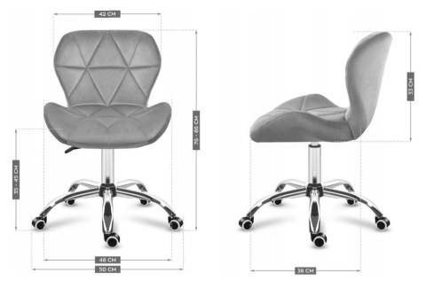 Krzesło obrotowe VASTO OFFICE PU CREAM