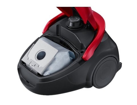 Odkurzacz Samsung VC07M25E0WR ( workowy ; 750W ; kolor czerwony )