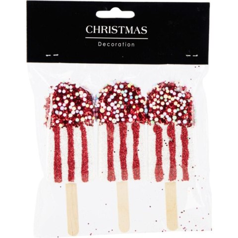 LODY DEKORACJA WISZĄCA 3SZT BIAŁY LODY DEKORACJA WISZĄCA 3SZT BIAŁY
