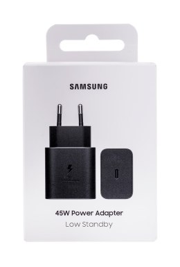 Samsung Common 45W Power Adapter (TA only, W/O Cable), Black