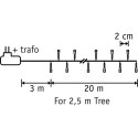 LAMPKI CHOINKOWE ŁAŃCUCH ŚWIETLNY 1000 LED TIMER CIEPŁY BIAŁY LUCA LAMPKI CHOINKOWE ŁAŃCUCH ŚWIETLNY 1000 LED TIMER CIEPŁY BIAŁY LUCA
