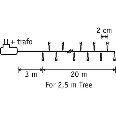 LAMPKI CHOINKOWE ŁAŃCUCH ŚWIETLNY 1000 LED TIMER CIEPŁY BIAŁY LUCA LAMPKI CHOINKOWE ŁAŃCUCH ŚWIETLNY 1000 LED TIMER CIEPŁY BIAŁY LUCA