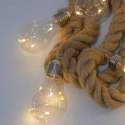 WĄŻ ŚWIETLNY 30LED 280 CM CIEPŁY BIAŁY JUTA WĄŻ ŚWIETLNY 30LED 280 CM CIEPŁY BIAŁY JUTA
