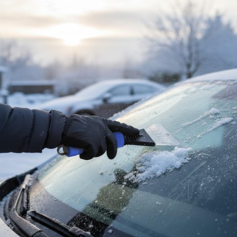 SKROBACZKA DO SZYB 25CM DUNLOP NIEBIESKA