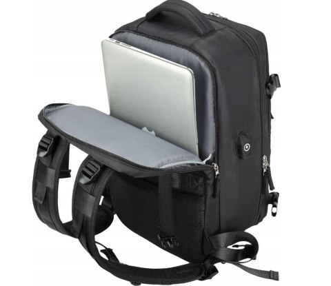Plecak Podróżny Kabinowy NOVEEN CTB400 Black 40x20x25