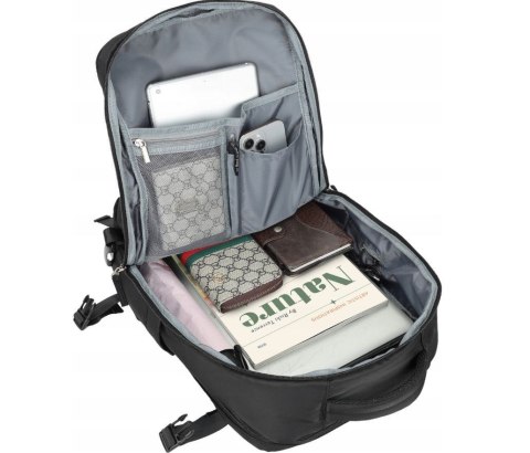 Plecak Podróżny Kabinowy NOVEEN CTB400 Black 40x20x25