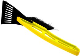 SKROBACZKA DO LODU SZCZOTKA 2W1 31CM DUNLOP ŻÓŁTA