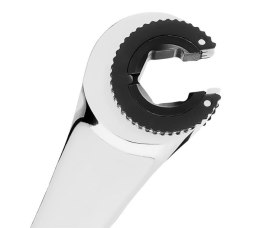 KLUCZ PŁASKO-OCZKOWY, ROZCIĘTY, Z GRZECHOTKĄ, 15MM