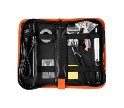 LUTOWNICA PRECYZYJNA 80W, ZESTAW 16 ELEMENTÓW