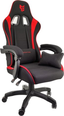 Fotel obrotowy gamingowy ENZO XL RED FABRIC