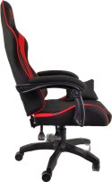 Fotel obrotowy gamingowy ENZO XL RED FABRIC