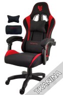Fotel obrotowy gamingowy ENZO XL RED FABRIC
