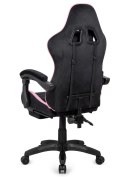 Fotel obrotowy gamingowy XL POKER PRO PINK ALCANTARA
